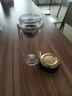 SIMELO施美乐双层加厚玻璃杯男泡茶杯茶杯带茶隔杯子车载玻璃水杯 金色 270ml 实拍图