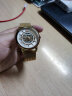 老皮匠 超薄钢带  男女 手表配件 代用CK DW表带 不锈钢表链 米兰编织金属手表带 粗网--金色 22mm 实拍图