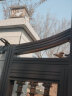 奥仕镁（AOSM） 太阳能柱头灯围墙灯户外柱子灯别墅庭院灯室外防水LED外墙灯 迎客松-25cm太阳能接电2用款 实拍图