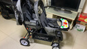 liuncy双胞胎婴儿推车前后坐二胎双人可坐躺轻便折叠儿童手推车 实拍图