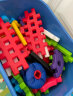 皇室（Toyroyal）儿童积木玩具男孩女孩大颗粒积木拼装玩具积木儿童生日节日礼物 软积木箱T3642-72颗+收纳盒 实拍图