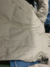 哥诺顿（GENUODUN） 棉衣男冬季加厚PU皮质棉服男韩版短款宽松面包服情侣棉衣外套 米白色 3XL 晒单实拍图