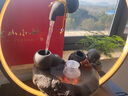 流水趣 新中式悬壶悬空加湿灯圈摆件开店开业乔迁办公室玄关客厅摆件 红色纳福 悬壶流水＋雾化器 实拍图