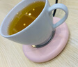 莱贝（RYBACK）加热杯垫恒温杯垫55度保温杯垫牛奶加热器底座茶杯垫养生杯暖杯器 粉红色（单杯垫） 实拍图