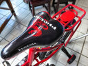 凤凰（Phoenix）儿童自行车宝宝脚踏车儿童折叠自行车3-8岁童车  中国红 18寸 晒单实拍图