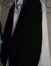 花花公子商务西服套装男西装男式西服正装工作职业装男装结婚新郎伴郎礼服 黑色两扣西服+西裤+衬衫+大礼包 3XL 实拍图
