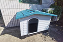 华元宠具（hoopet）狗窝狗房子狗屋室外小型大型犬室内别墅户外狗笼狗窝四季通用夏季 超大号-无门款【90斤】 实拍图