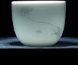 天泽（TIAN ZE） 影青瓷陶瓷茶杯主人杯影雕功夫茶具单杯茶盏陶瓷映青杯茶杯单杯 观音手 茶具套装9头 实拍图