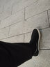 回力帆布鞋男轻便夏季低帮一脚蹬老北京布鞋休闲鞋子男板鞋豆豆懒人鞋 黑色-S027T 42 实拍图