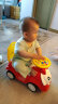 纽奇 儿童玩具 扭扭车1-2岁溜溜车宝宝音乐摇摆车四轮滑行车 红色  实拍图
