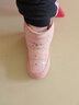 哈比熊童鞋儿童雪地靴冬款女童靴子加绒保暖短靴棉鞋AW7090 粉色(圆)30码 实拍图