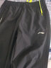 李宁（LI-NING）冰丝运动裤男夏天速干裤夏季轻薄透气弹力健身跑步卫裤子 新标准黑 S 实拍图