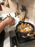 新家谊 麦饭石汤锅不粘锅 少油烟家用双耳炖锅蒸锅 电磁炉燃气灶通用清汤锅煮汤锅 24cm麦饭石汤锅（2-6人） 实拍图