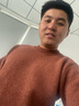 啄木鸟毛衣男圆领秋冬季男士雪尼尔毛线衣加绒加厚韩版潮流套头低领针织 889咖啡 加绒 XL 实拍图
