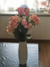 爱已装糖仿真花粉色玫瑰假花花束花瓶插花客厅摆件餐桌花摆花仿真植物5支 实拍图