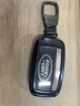 迪加伦 高档 路虎钥匙套 揽胜极光 发现神行 揽胜运动版 星脉 捷豹xel xfl 汽车钥匙包壳 真皮钥匙扣 铂金灰 实拍图