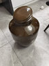 大师汇景德镇陶瓷酒瓶黑釉酒坛子密封酒具酒瓶子乌金釉坛子家用白酒壶 1斤豆青送麻布系绳 简装 实拍图