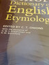 现货 牛津英语词源词典 The Oxford Dictionary of English Etymology 实拍图