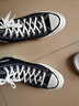 匡威（Converse）男鞋女鞋 ALL STAR系列经典帆布鞋休闲情侣休闲鞋学生板鞋 【黑巧夹心】复古厚底帆布鞋 A00869 41.5 实拍图