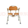 安寿日本安寿洗澡椅防滑HP扶手式铝合金沐浴凳老年人孕妇残疾人淋浴椅 黄色U型洗澡椅 实拍图