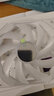 利民（Thermalright）TL-C12C C12C-S C12CW C12CW-S 12cm机箱风扇 经典磁稳S-FDB轴承 50CM 4PIN串接PWM接头 1550转速 TL-C12W-S  实拍图