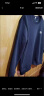 吉普（JEEP） 卫衣男圆领纯色宽松打底衫男士中青年大码男装刺绣长袖春秋t恤男 蓝色 XL(建议140-155斤) 实拍图