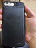 品胜苹果背夹充电宝iPhone8p/7p/6s/X/XS充电手机壳保护套电池无线充便携一体式移动电源 苹果6/6s/7/8【4.7寸黑】3千毫安 实拍图