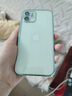 【镜头防刮】京钢苹果12手机壳直边透明防摔壳iPhone12超薄保护套镜头防刮全包边男女时尚硅胶软壳 苹果12 直边透明【清新绿】配全屏钢化膜 实拍图