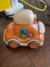 贝比心儿童玩具齿轮小汽车模型会动的男孩可拆装收纳行李箱3岁 香橙色 实拍图