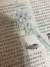 头饰陶瓷饰品盘发民族风手工簪子青花瓷发簪发饰复古新娘 绿杆白桃花 晒单实拍图