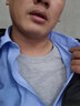 啄木鸟（TUCANO）长袖t恤男春秋圆领纯棉经典款时尚休闲百搭宽松上衣男装 花灰4XL 实拍图