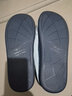 惠夫人棉拖鞋冬季半包跟室内居家居情侣防滑毛毛冬天拖鞋男士 秋风拖 宝蓝 40-41码(适合39-40码穿) 实拍图