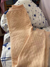 AB内衣保暖裤 女士三层夹棉纯棉中厚秋裤打底线裤秋冬棉毛裤T866 淡玉 M 实拍图