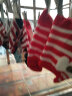 足丝依棉袜秋冬大红袜子 立体卡通圣诞袜 可爱日系麋鹿女士中筒袜4双 卡通圣诞袜4双 均码 晒单实拍图