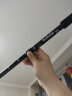 川诺登山杖碳钎维材质 三节可伸缩折叠炭合金健身拐杖手杖 304 实拍图