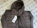 鸭鸭（YAYA）羽绒服男士轻薄短款修身时尚连帽保暖易打理外套简约潮D DYP87A0020-梦幻灰色 M /170 实拍图