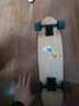 一豹 大鱼板滑板 枫木小鱼板成人 刷街代步滑板 大鲨鱼3 原色板【大鲨鱼3】+黑桥+F1黑轮| 实拍图