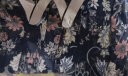 MeierMei玫而美连衣裙时尚碎花气质修身显瘦连衣裙中长款 H82 48 晒单实拍图
