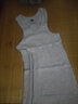 水晶豆 男士背心纯棉螺纹弹力健身修身型运动吊带打底汗衫全棉工字背心紧身跨栏夏季男 组8 麻灰麻灰白色 XL 实拍图