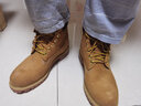 添柏岚（Timberland）踢不烂大黄靴男户外休闲经典牛皮防水马丁靴 10061 小麦色 8H/42 实拍图