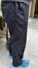 牧泰（MUTAI）春秋季厚款商务休闲裤男宽松中年男裤弹力男裤中老年男裤子男高腰 19#深蓝色 33码(2.6尺腰围) 实拍图