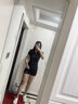 SWANS泳衣女专业连体平角训练游泳衣泡温泉遮肚抗氯速干防晒时尚游泳套 黑灰枫叶浴巾两件套（颜色可换） XL 实拍图