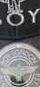 BOY LONDON秋季情侣款鸭舌帽老鹰印花潮流运动遮阳帽N90001 黑色 M 晒单实拍图