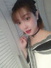 海昌精选系列彩色隐形眼镜大小直径美瞳半年抛1片 橙花金棕 800度 实拍图