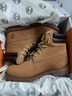 添柏岚（Timberland）官方踢不烂男鞋新大黄靴户外防污防泼水|A27TP A27TPW/小麦色 TB0 仅批次不同 41 鞋内长：25.5cm 实拍图