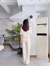 伊娅莎短款西装套装女夏薄款休闲双排扣小个子西服外套女神范气质工作服 单件杏色西装 XL 建议115-125斤 实拍图