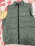 JEEP羽绒服男轻薄马甲男装保暖无袖白鸭绒外套上衣 豆绿 2XL  实拍图