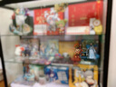 品翔手办展示柜礼品玩具货架防尘家用玻璃陈列柜乐高动漫模型 100*35*180【含钢化玻璃不含灯】 实拍图