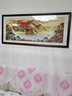 好久不见新中式客厅装饰画沙发背景墙横幅壁画现代简约酒店主卧室 新工艺 吉星高照 70cmx200cm(适合2.5-3.5米沙发) 丝缎金 铝合金外框+有机玻璃 实拍图