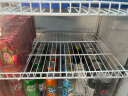 【送货入户】雪花（SNOWFLK）冷藏展示柜便利店冰箱保鲜饮料冷柜陈列柜商用立式冰柜立式冷藏柜 雪花688升双门直冷展示柜（黑红款） 实拍图